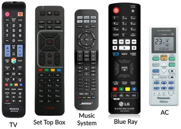 multi device universal remote control